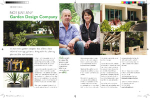 Not just any Garden Design Company